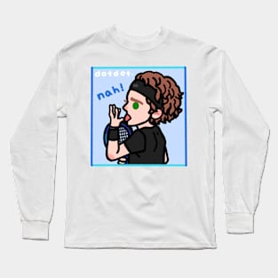 Andrey Rublev "NAH!!!" Long Sleeve T-Shirt